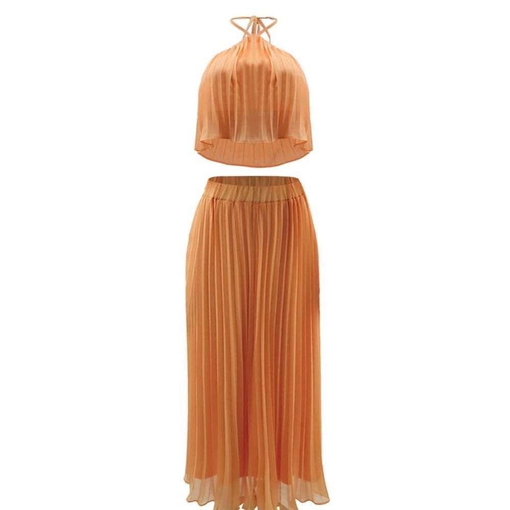 Maxi skirt and crop top set - Picture 4 of 6